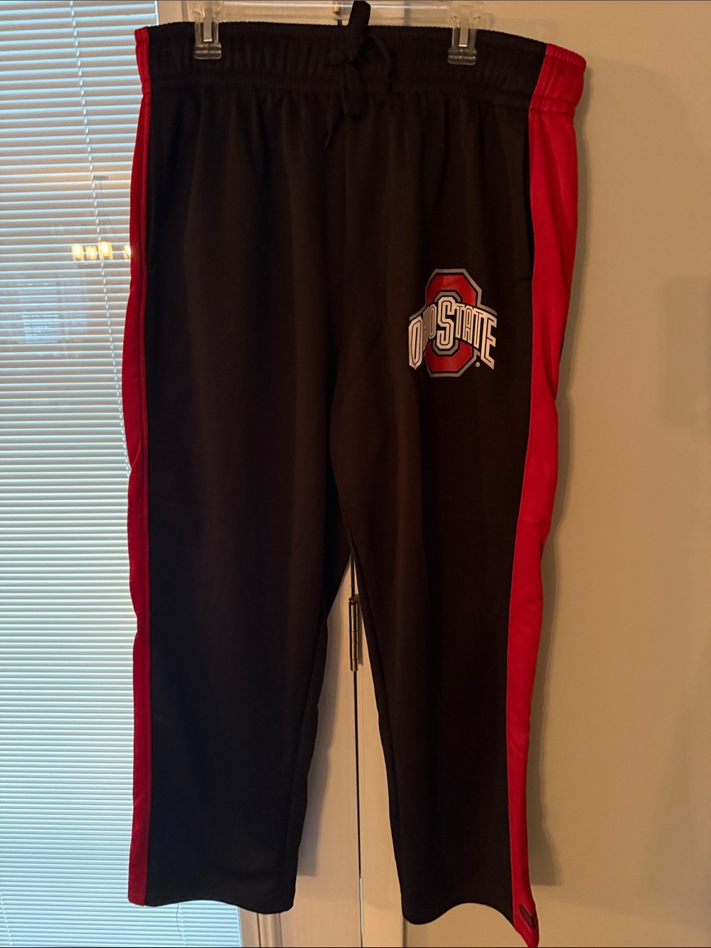 Ohio State Black & Red Men's Athletic Joggers
